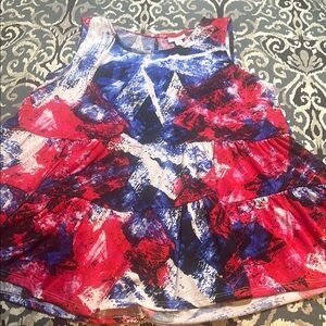 LulaRoe Eliana Tiered Swing Top